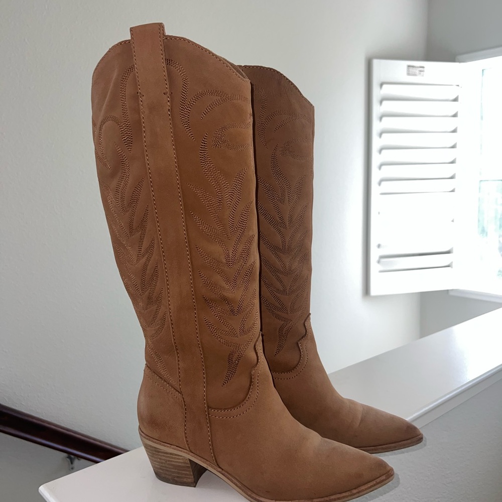 Dolce Vita Brown Heeled Boots